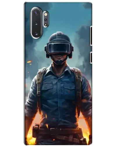 Чохол для Samsung Galaxy Note 10 Plus з картинкою «PUBG — реалістичний герой»