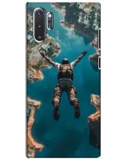 Чохол для Samsung Galaxy Note 10 Plus з картинкою «PUBG — вільне падіння»