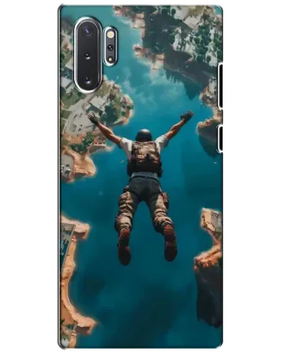 Чохол для Samsung Galaxy Note 10 Plus з картинкою «PUBG — вільне падіння»