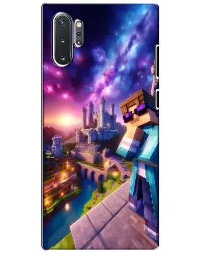Чехол для Samsung Galaxy Note 10 Plus с картинкой «Стив и космос»