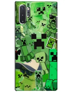 Чохол для Samsung Galaxy Note 10 Plus з картинкою «Кріпери Minecraft» Чохол для Samsung Galaxy Note 10 Plus з картинкою «Кріпери Minecraft»