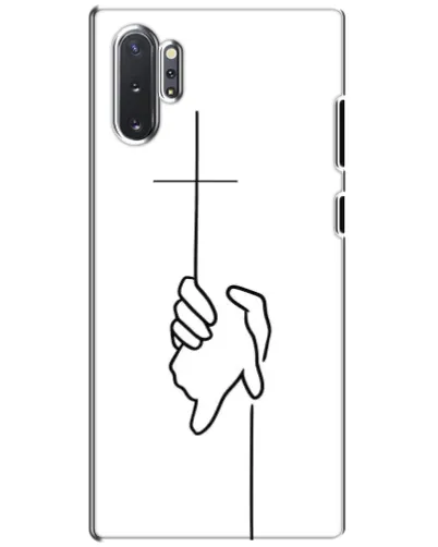 Чохол для Samsung Galaxy Note 10 Plus з картинкою «Рука тримає» Чохол для Samsung Galaxy Note 10 Plus з картинкою «Рука тримає»