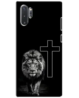 Чохол для Samsung Galaxy Note 10 Plus з картинкою «Лев та Хрест» Чохол для Samsung Galaxy Note 10 Plus з картинкою «Лев та Хрест»