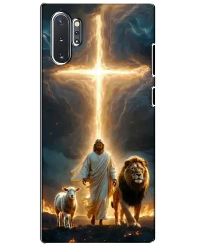 Чохол для Samsung Galaxy Note 10 Plus з картинкою «Лев Юди та Світло» Чохол для Samsung Galaxy Note 10 Plus з картинкою «Лев Юди та Світло»