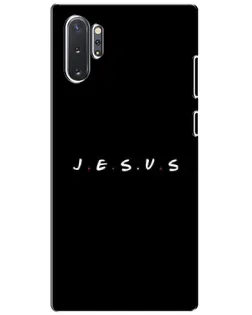 Чохол для Samsung Galaxy Note 10 Plus з картинкою «Крапки віри J.E.S.U.S.»