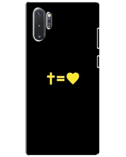Чохол для Samsung Galaxy Note 10 Plus з картинкою «Серце та Хрест» Чохол для Samsung Galaxy Note 10 Plus з картинкою «Серце та Хрест»
