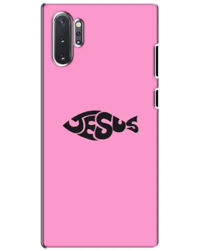 Чохол для Samsung Galaxy Note 10 Plus з картинкою «Рожевий символ Jesus» Чохол для Samsung Galaxy Note 10 Plus з картинкою «Рожевий символ Jesus»