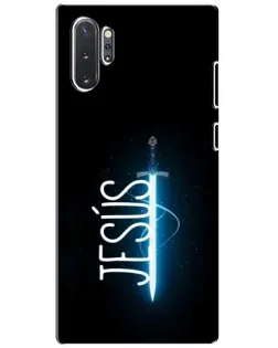 Чохол для Samsung Galaxy Note 10 Plus з картинкою «Меч Духа Jesus»