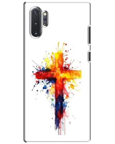 Чохол для Samsung Galaxy Note 10 Plus з картинкою «Акварельний хрест» Чохол для Samsung Galaxy Note 10 Plus з картинкою «Акварельний хрест»