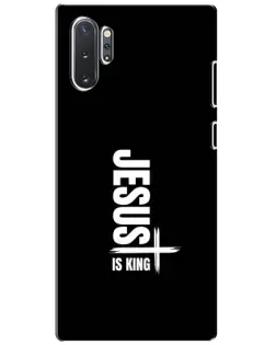 Чохол для Samsung Galaxy Note 10 Plus з картинкою «Вертикаль віри Jesus»