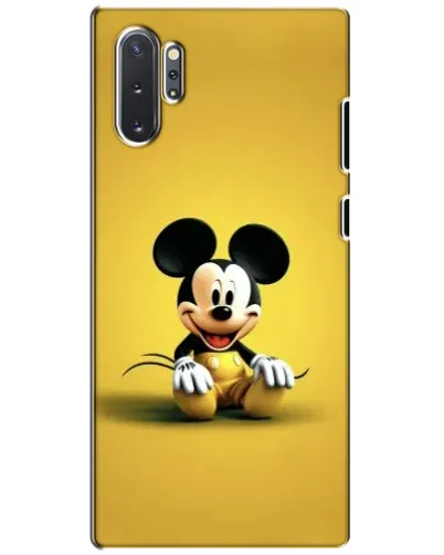 Чехол для Samsung Galaxy Note 10 Plus с картинкой «Микки на желтом» Чехол для Samsung Galaxy Note 10 Plus с картинкой «Микки на желтом»