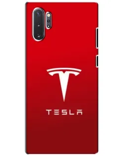 Чохол для Samsung Galaxy Note 10 Plus з картинкою «Tesla Red Classic»