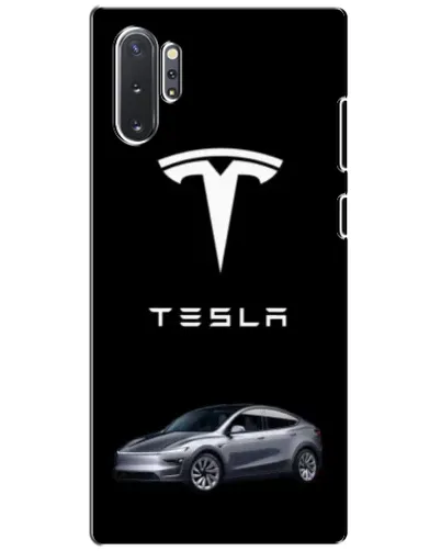 Чехол для Samsung Galaxy Note 10 Plus с картинкой «Tesla Model Y» Чехол для Samsung Galaxy Note 10 Plus с картинкой «Tesla Model Y»