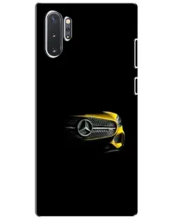 Чехол для Samsung Galaxy Note 10 Plus с картинкой «Mercedes — ретро стиль» Чехол для Samsung Galaxy Note 10 Plus с картинкой «Mercedes — ретро стиль»