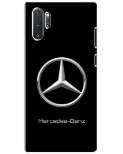 Чехол для Samsung Galaxy Note 10 Plus с картинкой «Mercedes Silver Logo» Чехол для Samsung Galaxy Note 10 Plus с картинкой «Mercedes Silver Logo»
