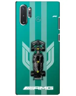 Чехол для Samsung Galaxy Note 10 Plus с картинкой «Mercedes AMG Petronas» Чехол для Samsung Galaxy Note 10 Plus с картинкой «Mercedes AMG Petronas»