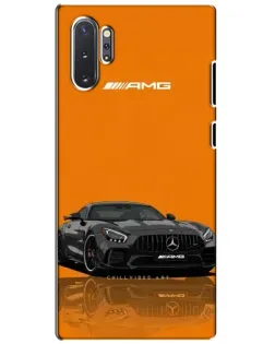 Чехол для Samsung Galaxy Note 10 Plus с картинкой «Оранжевый Mercedes AMG» Чехол для Samsung Galaxy Note 10 Plus с картинкой «Оранжевый Mercedes AMG»