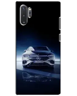 Чехол для Samsung Galaxy Note 10 Plus с картинкой «Ночной Mercedes EQ» Чехол для Samsung Galaxy Note 10 Plus с картинкой «Ночной Mercedes EQ»