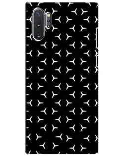 Чехол для Samsung Galaxy Note 10 Plus с картинкой «Mercedes паттерн звезд» Чехол для Samsung Galaxy Note 10 Plus с картинкой «Mercedes паттерн звезд»