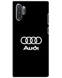 Чохол для Samsung Galaxy Note 10 Plus з картинкою «Класичне лого Audi»