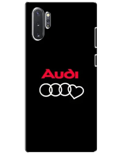 Чохол для Samsung Galaxy Note 10 Plus з картинкою «Логотип Audi Heart»