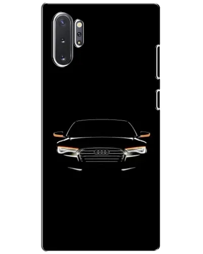 Чохол для Samsung Galaxy Note 10 Plus з картинкою «Audi — нічний контур»