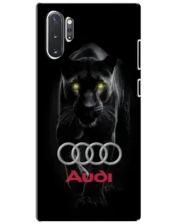 Чохол для Samsung Galaxy Note 10 Plus з картинкою «Пантера та Audi»