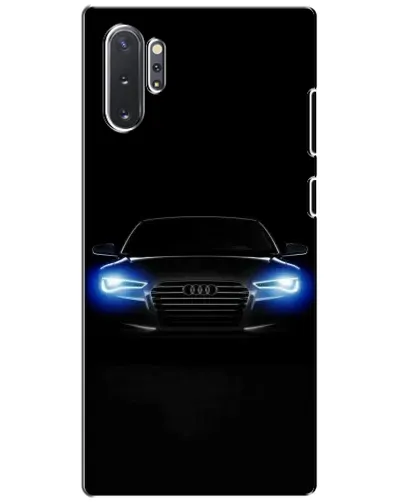 Чохол для Samsung Galaxy Note 10 Plus з картинкою «Audi в неоні»