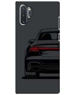 Чохол для Samsung Galaxy Note 10 Plus з картинкою «Задня частина Audi — арт»