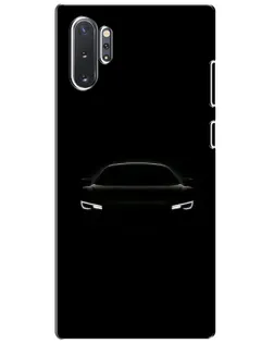 Чохол для Samsung Galaxy Note 10 Plus з картинкою «Погляд Audi у темряві»
