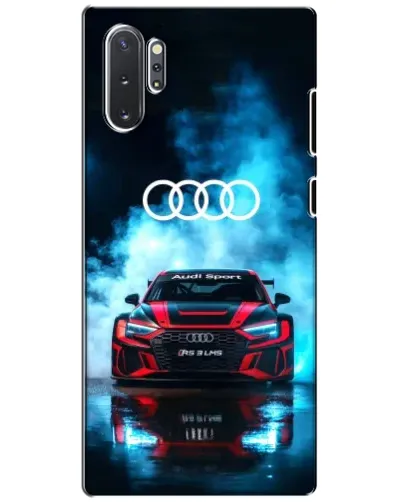 Чохол для Samsung Galaxy Note 10 Plus з картинкою «Audi Sport — неон»