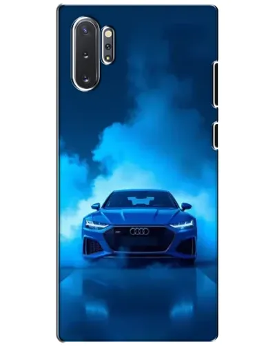 Чохол для Samsung Galaxy Note 10 Plus з картинкою «Audi — блакитна енергія»