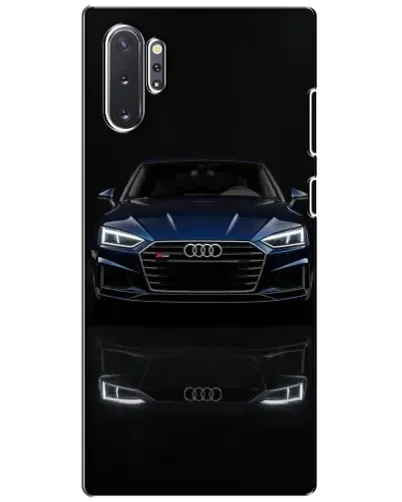 Чохол для Samsung Galaxy Note 10 Plus з картинкою «Audi — нічне відображення»