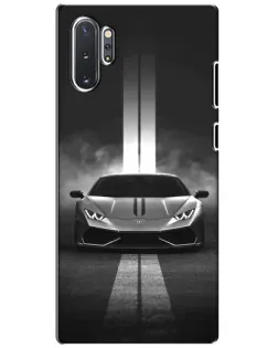 Чохол для Samsung Galaxy Note 10 Plus з картинкою «Lamborghini симетрія доріг»