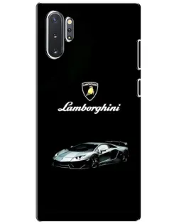 Чохол для Samsung Galaxy Note 10 Plus з картинкою «Логотип Lamborghini класика»