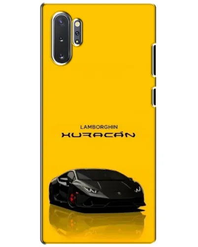 Чохол для Samsung Galaxy Note 10 Plus з картинкою «Lamborghini Huracan чорний» Чохол для Samsung Galaxy Note 10 Plus з картинкою «Lamborghini Huracan чорний»