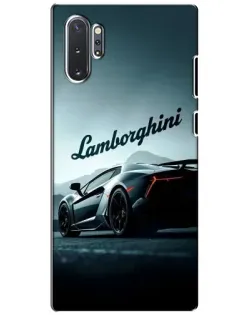 Чохол для Samsung Galaxy Note 10 Plus з картинкою «Класичний Lamborghini надпис»