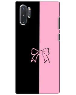 Чохол для Samsung Galaxy Note 10 Plus з картинкою «Половинки банту» Чохол для Samsung Galaxy Note 10 Plus з картинкою «Половинки банту»
