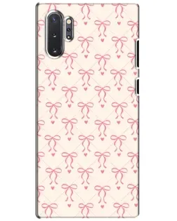 Чохол для Samsung Galaxy Note 10 Plus з картинкою «Рожеві бантики Coquette» Чохол для Samsung Galaxy Note 10 Plus з картинкою «Рожеві бантики Coquette»