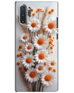 Чехол для Samsung Galaxy Note 10 Plus с картинкой «Белые сухоцветы» Чехол для Samsung Galaxy Note 10 Plus с картинкой «Белые сухоцветы»