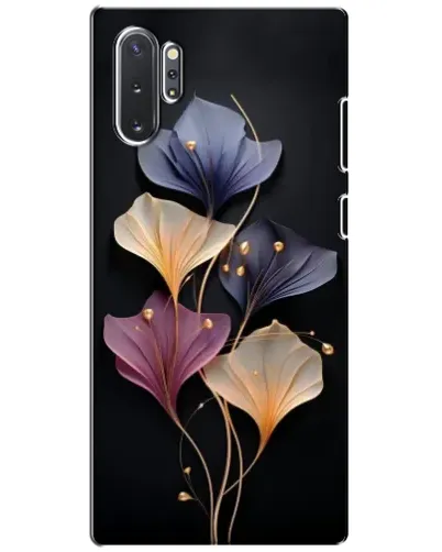 Чехол для Samsung Galaxy Note 10 Plus с картинкой «Лиловые цветы грации» Чехол для Samsung Galaxy Note 10 Plus с картинкой «Лиловые цветы грации»