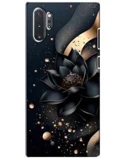 Чехол для Samsung Galaxy Note 10 Plus с картинкой «Черный лотос» Чехол для Samsung Galaxy Note 10 Plus с картинкой «Черный лотос»