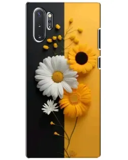 Чехол для Samsung Galaxy Note 10 Plus с картинкой «Подсолнух и ромашка» Чехол для Samsung Galaxy Note 10 Plus с картинкой «Подсолнух и ромашка»