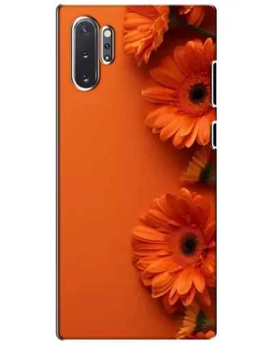 Чехол для Samsung Galaxy Note 10 Plus с картинкой «Оранжевые герберы» Чехол для Samsung Galaxy Note 10 Plus с картинкой «Оранжевые герберы»