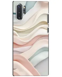 Чохол для Samsung Galaxy Note 10 Plus з картинкою «Пастельні ніжні хвилі»