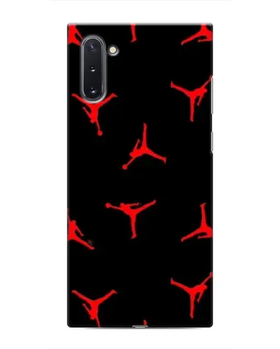 Чехол для Samsung Galaxy Note 10 с картинкой «Jordan Red Pattern»