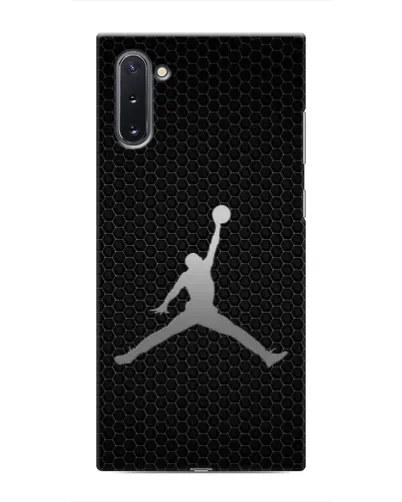 Чехол для Samsung Galaxy Note 10 с картинкой «Jordan Dark Carbon»