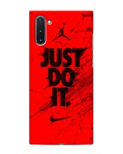 Чехол для Samsung Galaxy Note 10 с картинкой «Nike Just Do It»