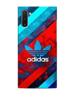 Чехол для Samsung Galaxy Note 10 с картинкой «Абстракция Adidas» Чехол для Samsung Galaxy Note 10 с картинкой «Абстракция Adidas»