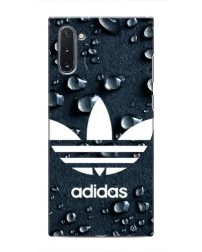 Чехол для Samsung Galaxy Note 10 с картинкой «Adidas Trefoil Blue»